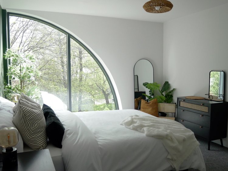 Architectural detailing inspired by the Victorian viaduct arches